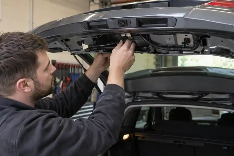 reversing camera installation electrician