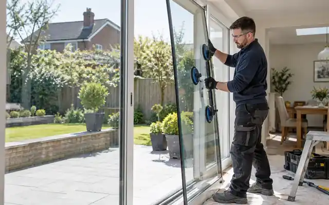 patio door glass replacement cost