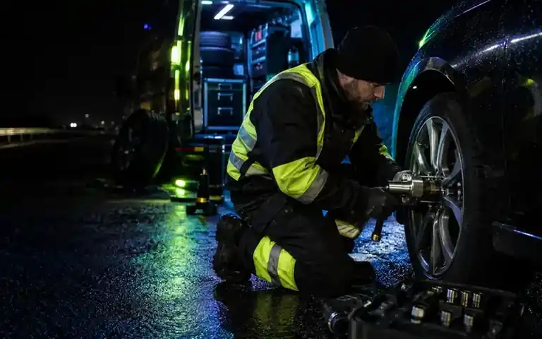 locking wheel nut removal mobile