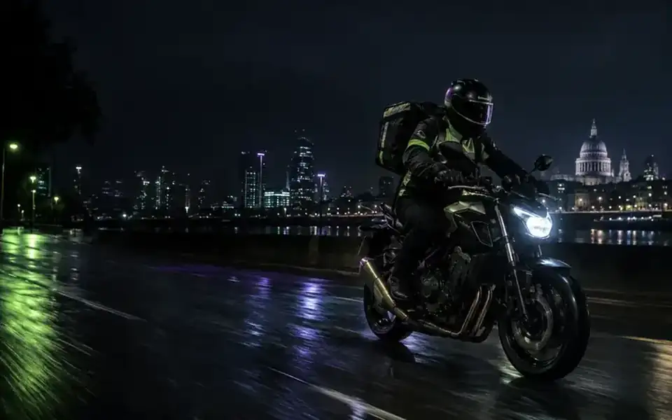 fast motorbike delivery service