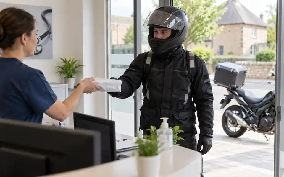 local motorcycle courier