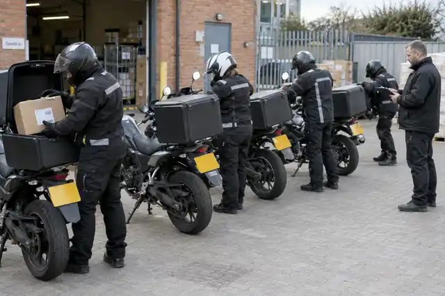 same day delivery bike fleet