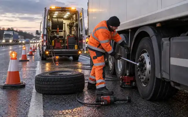 lorry tyre breakdown service