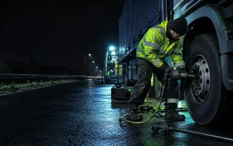 roadside truck tyre service