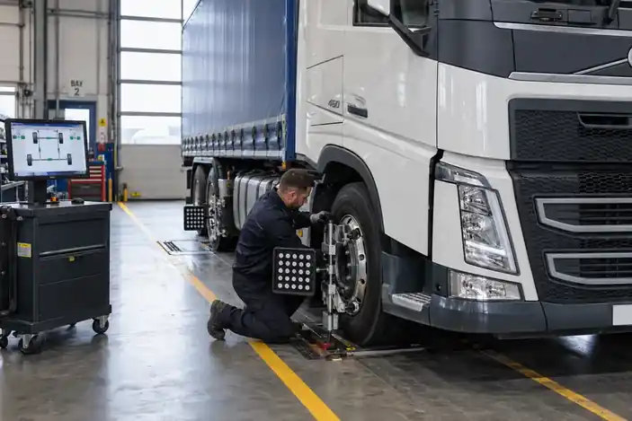 truck wheel alignment service