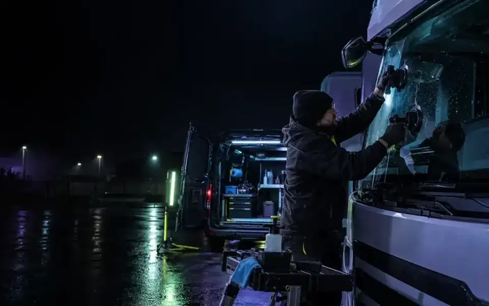 commercial vehicle windscreen repair